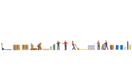 H0 Figuren Themenwelt Güterverladung