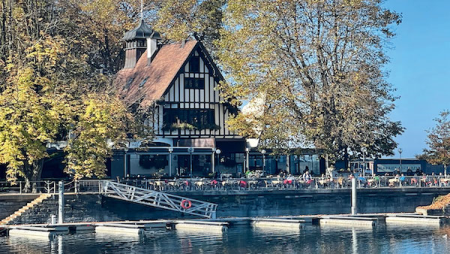 H0 L-C Wirtshaus mit Biergarten