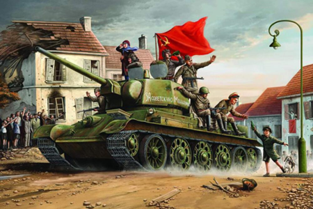 1/16 T-34/76 Soviet Tank, 1943