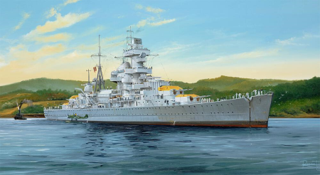 1/350 German Cruiser Admiral Hipper, 1941