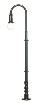 H0 Bogenleuchte, LED warmweiß