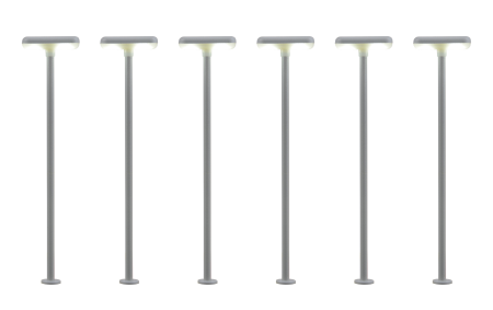 H0 Bahnsteigl., 2 LED 5+1