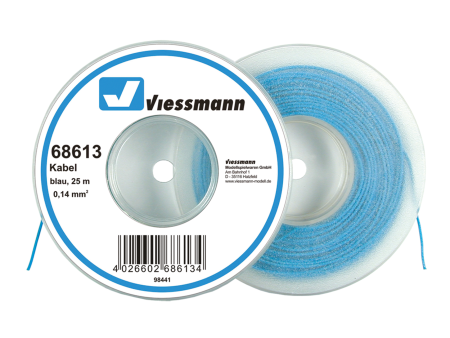 25 m Kabel, 0,14 mm²,bl.