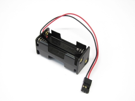 Batteriehalter für 4 AA-Zellen mit Kabel JR