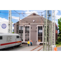 H0 E-Lokschuppen, 2-st&amp;#228;ndig