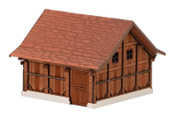 H0 Toilettenhaus Lavin Lasercut