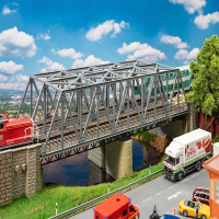 H0 Stahlbr&amp;#252;cke, 2-gleisig