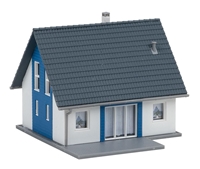 N Einfamilienhaus blau