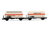 H0 SBB 2er-Set 2-achsiger Gaskesselwagen WASCOSA Ep.V