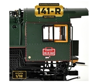1/32 Dampflok 141R mit Tender SNCF Mikdao 