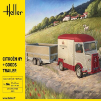 1/24 Citroen HY + Goods Trailer