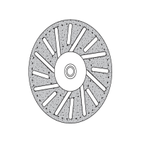 Diamant Trennscheibe &amp;#216; 22mm - 0,23 mm