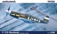 1/48 P-51B/C Mustang Birdcage Canopy  Weekend Edition
