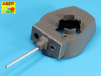 1/16 German 3,7 cm KwK A 7 L/42 tank gun barrel for Pz.Kpfw.(38)