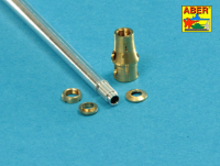 1/35 7,5 cm  barrel  with muzzle brake for Panther Ausf.A