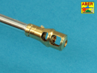 1/35 7,5 cm  barrel  with muzzle brake for Panther Ausf.A