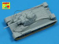 1/72 Soviet 76,2mm ZiS-5/F-34 tank barrel for KV-1 late &amp; T-34/76