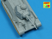 1/72 Soviet 76,2mm ZiS-5/F-34 tank barrel for KV-1 late &amp; T-34/76