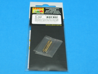 1/32 2 standard barrels for aircraft Browning M2