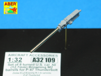 1/32 8 Browning M2 barrels for P-47 Thunderbolt