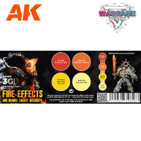 WARGAME COLOR SET. Fire Effects