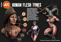 HUMAN FLESH TONES  Set