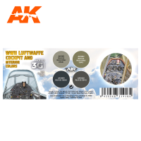 WWII Luftwaffe Cockpit &amp; Interior Colors SET 3G