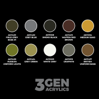 German Panzergrenadierdivision Color  Set 3G