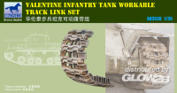 1/35British Valentine Tank Workable Track Li Link Set