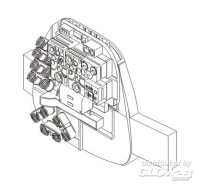 Nieten rund cal. 0,8 mm, 60 St. mit Bohrer 0,5 mm