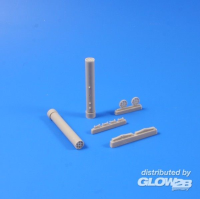 Nieten rund cal. 0,8 mm, 60 St. mit Bohrer 0,5 mm
