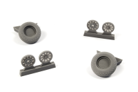 Nieten rund cal. 0,8 mm, 60 St. mit Bohrer 0,5 mm