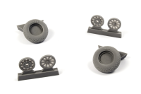 Nieten rund cal. 0,8 mm, 60 St. mit Bohrer 0,5 mm
