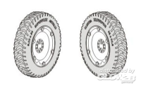 Nieten rund cal. 0,8 mm, 60 St. mit Bohrer 0,5 mm
