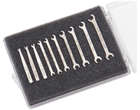 Micro-Maulschl&amp;#252;ssel-Set 10-tlg. 1-4 mm 