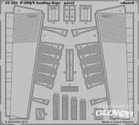1/32P-39Q/N landing flaps for Kittyhawk