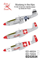 1/32 Mustang in the Alps - P-51B-10-NA (42-106438) tested by Swiss Air Force