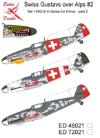 1/72 Swiss Gustavs over Alps #2-Messerschmitt Bf-109G-6 in Swiss Air Force, part 2