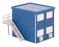 H0 4 Baucontainer, blau