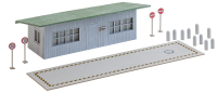 H0 LKW-Waage mit Bürogebäude