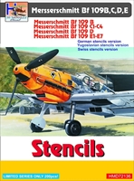 1/72 &amp;gt;Me109 Stencils Swiss