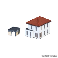 H0 Kubushaus Mia mit Carport