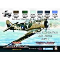 WWII Royal Australian Air Force Set1  6 Stk