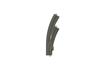 H0 C-Gleis Bogenweiche rechts