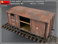 1/35 Railway Covered Goods Wagon 18 t NTV-Type