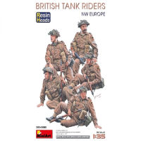1/35 Britishe Soldaten Tank Riders