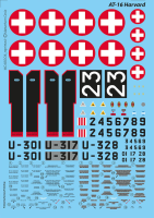 1/48 AT-16 Texan/Harvard Swiss Decal