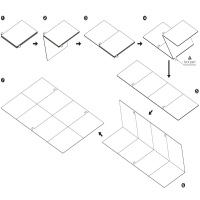 Schneidmatte A0 900x1200x3mm  faltbar