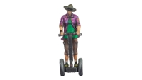 H0 Segwayfahrer 3D Master Einzelfigur