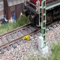 H0 Indusi-Gleismagnet  3D Druck